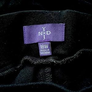 NYDJ BLACK Lizzie Leggings